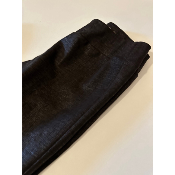 Lena Gabrielle Women's Black Textured Pants Size 6 - Picture 6 of 9
